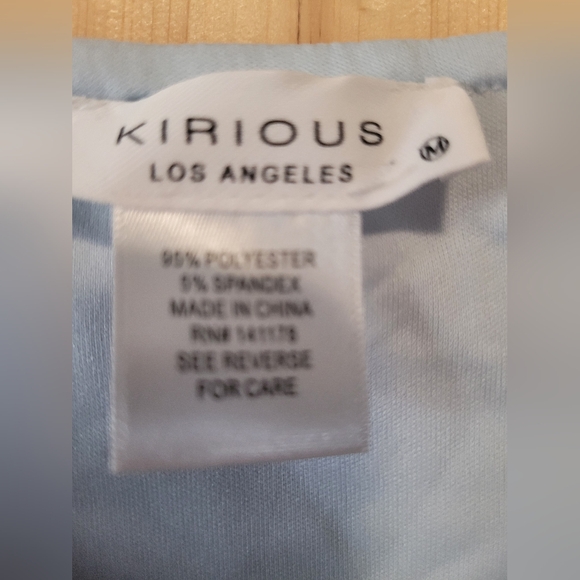 Light Blue Cropped Top Kirious Los Angeles - Picture 5 of 8